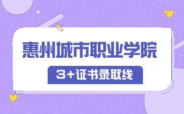 惠州城市職業學院招生